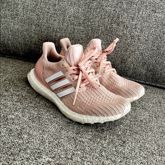 Pink Adidas Ultraboosts - Picture 1 of 5